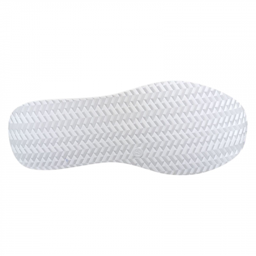 Лоферы женские кожаные U.SPIRIT 1020 белые перфорация