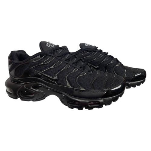 Кроссовки мужские текстильные NIKE AIR MAX TN PLUS 604133 черные