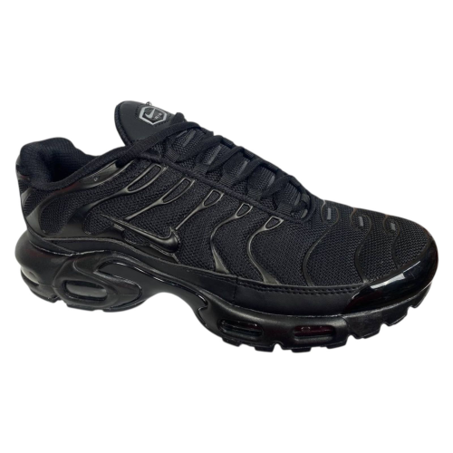 Кроссовки мужские текстильные NIKE AIR MAX TN PLUS 604133 черные