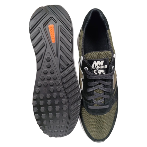 Кроссовки мужские New Balalance 997 сеть хаки нубук