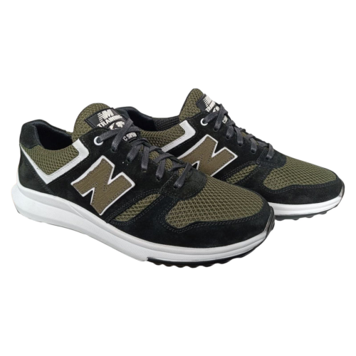 Кроссовки мужские New Balalance 997 сеть хаки нубук