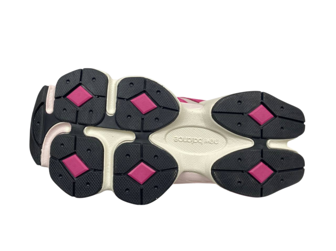 Кроссовки женские тексильные New Balance B9060-82 white-pink 