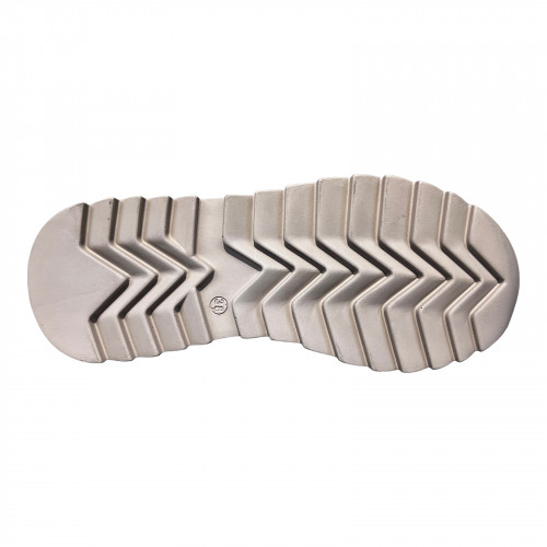 Кроссовки Женские кожаные GORNELIA 224/2 черный замш/визон