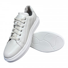 Кроссовки Женские кожаные VLADEKS 1243 бежевый