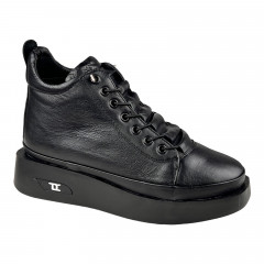 Черевики Жіночі шкіряні SPRINGER 3113 101 чорний