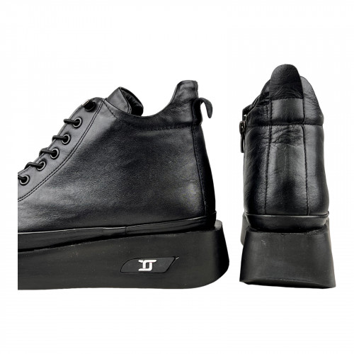 Ботинки Женские кожаные SPRINGER 3113 101 черный