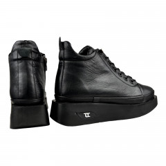 Черевики Жіночі шкіряні SPRINGER 3113 101 чорний