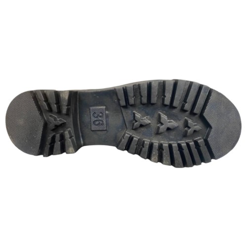 Черевики жіночі шкіряні ATO 485 08 коричневі байка