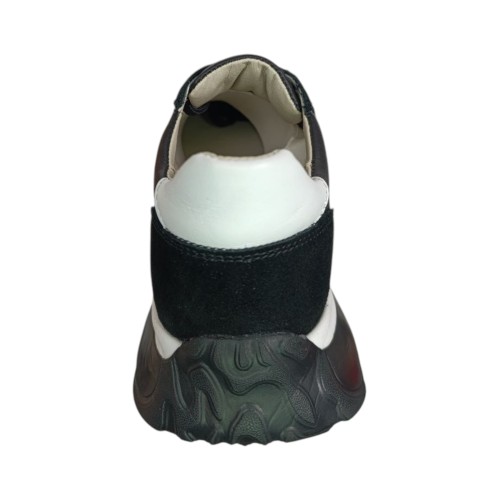 Кросівки жіночі замшеві шкіряні MASIS GA campus чорні