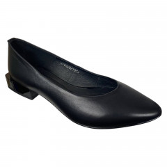 Туфли женские кожаные Ilona 87 88 кожа черная