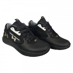 Кроссовки мужские кожаные DENAR A10 01 черные