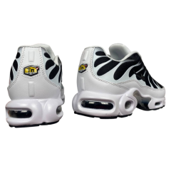 Кроссовки мужские текстильные NIKE AIR MAX TN PLUS 1095-8 чорно-белые