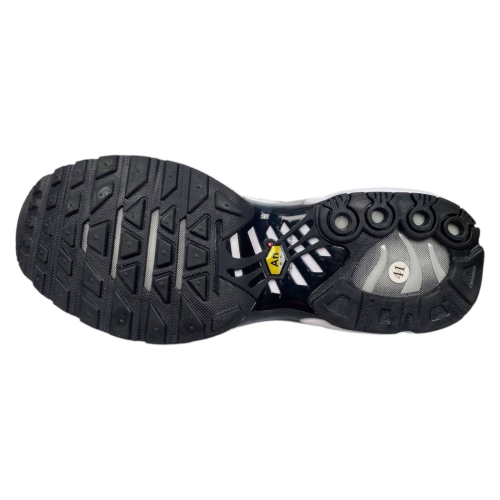 Кроссовки мужские текстильные NIKE AIR MAX TN PLUS 1095-8 чорно-белые