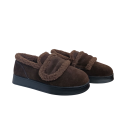 Черевики жіночі замшеві  IT TS L25-41 coffe хутро