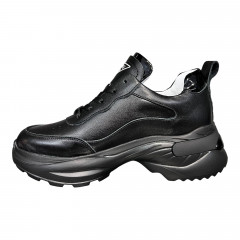 Кроссовки Женские кожаные DITAS K 27 черный