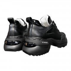 Кроссовки Женские кожаные DITAS K 27 черный