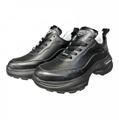 Кроссовки Женские кожаные DITAS K 27 черный