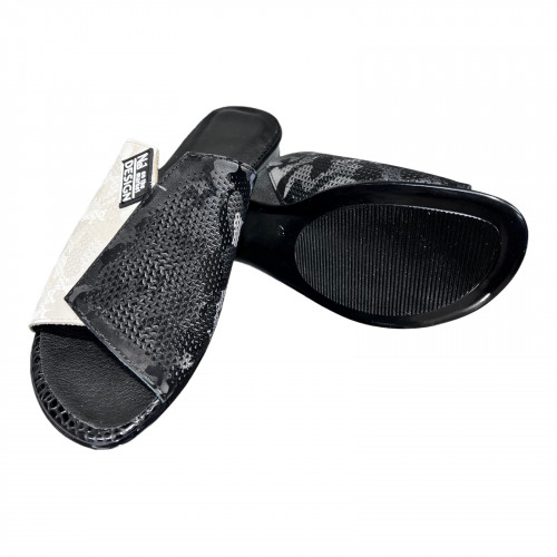 Шльопанці Жіночі шкіряні MADAM 304/217 бежевий