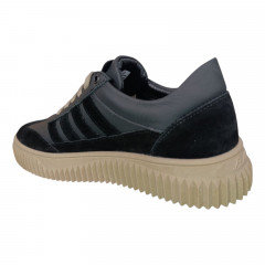 Кеды женские замшевые MARCCO DASTR marafon черные