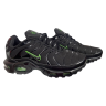 Кроссовки мужские текстильные NIKE AIR MAX TN PLUS A0018-7 черно-зеленые
