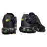Кроссовки мужские текстильные NIKE AIR MAX TN PLUS A0018-7 черно-зеленые