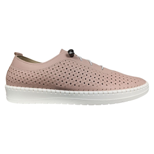 Кросівки жіночі шкіряні MASIS 1800 06 пудра