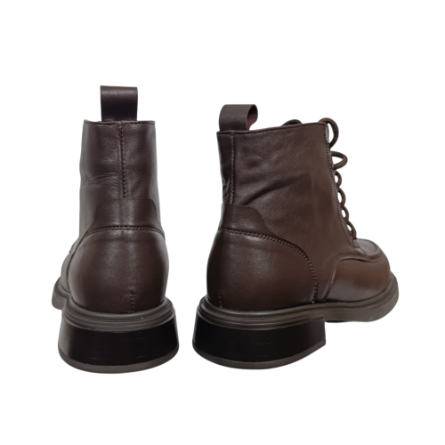 Черевики жіночі шкіряні FOOT STEP 547 25 коричневі хутро