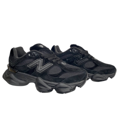 Кроссовки женские замшевые текстильные New Balance B9060-40 черные