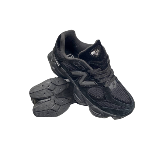 Кроссовки женские замшевые текстильные New Balance B9060-40 черные