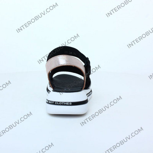 Босоножки Женские кожаные TEONA 136 пудра