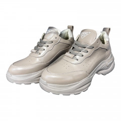 Кроссовки Женские кожаные DITAS K 27 капучино.