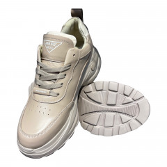 Кроссовки Женские кожаные DITAS K 27 капучино.
