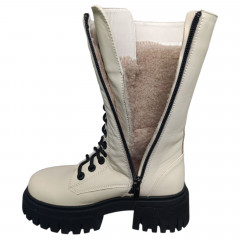 Черевии жіночі шкіряні TEONA 370 23 лотос хутро