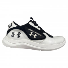 Кроссовки мужские кожаные DENAR A10 05 белые черные