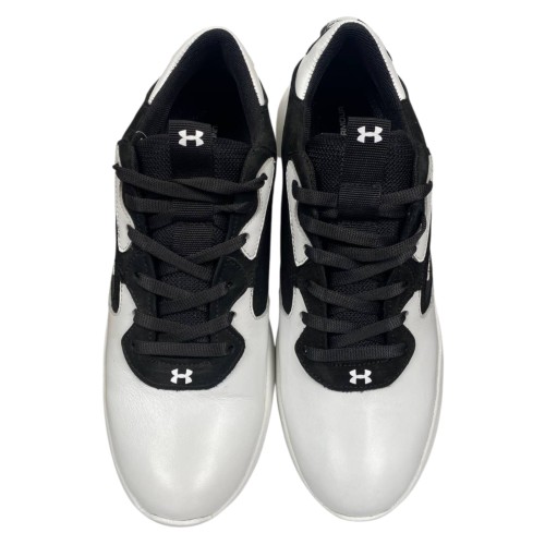 Кроссовки мужские кожаные DENAR A10 05 белые черные