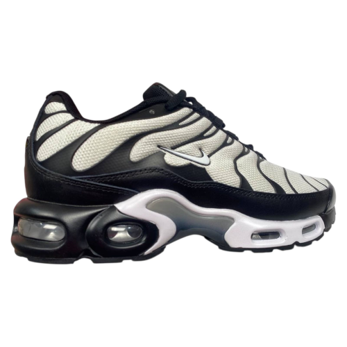Кроссовки мужские текстильные NIKE AIR MAX TN PLUS 1095-3 бело-черный