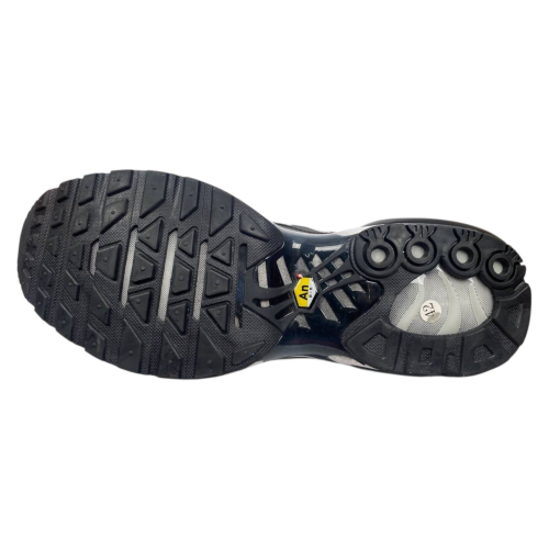 Кроссовки мужские текстильные NIKE AIR MAX TN PLUS 1095-3 бело-черный