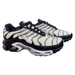 Кроссовки мужские текстильные NIKE AIR MAX TN PLUS 1095-3 бело-черный