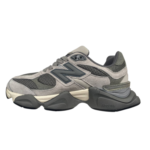 Кроссовки женские замшевые текстильные New Balance B9060-27 grey 