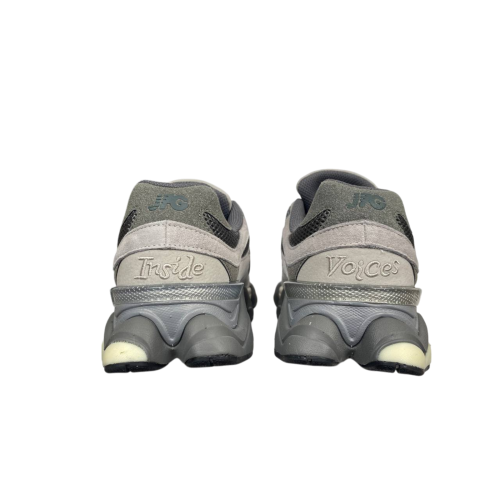 Кроссовки женские замшевые текстильные New Balance B9060-27 grey 