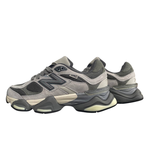 Кроссовки женские замшевые текстильные New Balance B9060-27 grey 