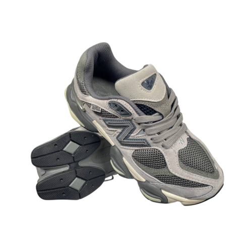 Кроссовки женские замшевые текстильные New Balance B9060-27 grey 