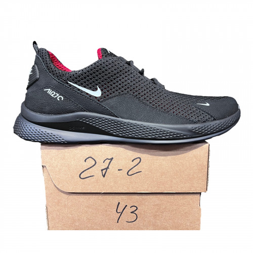 Кроссовки Мужские кожаные EGOIST 27 2 черная сетка