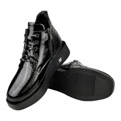 Черевики Жіночі шкіряні SPRINGER 3111 401 Lak чорний