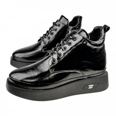 Черевики Жіночі шкіряні SPRINGER 3111 401 Lak чорний