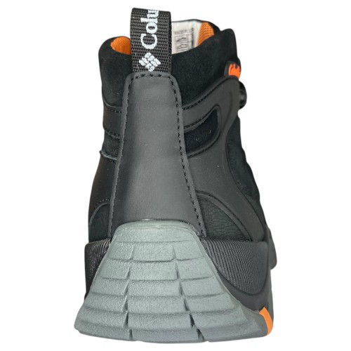 Кроссовки Мужские кожаные EGOIST 388-2 черный мех