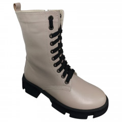 Черевики жіночі шкіряні TIFANI БЕРЦ візон хутро