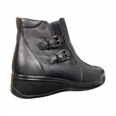 Черевики жіночі шкіряні BODRUM 7166 чорні