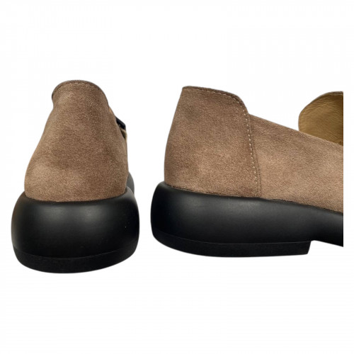 Лоферы женские кожаные MARCCO 2121 Lofer mokko