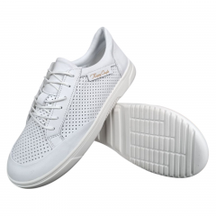 Кеды женские кожаные CAMELLIA 209/1 05 белые